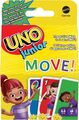 ​UNO Junior Umzug! Kartenspiel für Kinder mit aktivem Spiel, einfache Regeln, HNN03