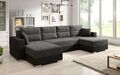 Sofa Couch Garnitur Sofagarnitur CLARA Schlaffunktion Wohnlandschaft Polsterecke