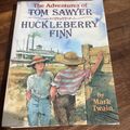Seltenes Vintage-Buch Die Abenteuer von Tom Sawyer und Huckleberry Finn Mark Twain