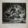 Haussart Giulio Romano Jupiter Semele Mythologie mythology Kupferstich etching