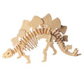 Stegosaurus 3D Holzbausatz Dinosaurier Dino Tier Holz Steckpuzzle Holzpuzzle