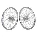 SE Bikes 20in BMX Radsatz 20x1.75 Silber Zum Anschrauben 3/8 " 100/110mm 1s