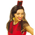 Spanischer Kopfschmuck Flamenco Hut Minihut Spanierin Latina Tänzerin Kostüm 