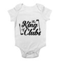 The King of Clubs Jungen Baby Grow Weste Body