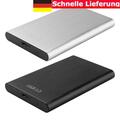 Externe Festplatte 1TB Tragbar 2,5" USB 3.0 SATA Festplattenspeicher PC Laptop