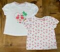 2 Liegelind T-Shirts "Flamingo", Rosa, Gr. 74, top gepflegt!