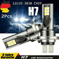 2x H7 LED Nebel Scheinwerfer Birnen Lampen Fern-/Abblendlicht Xenon Halogen