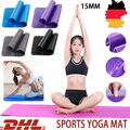 15mm Pilates Yogamatte Fitnessmatte Gymnastikmatte Sportmatte Boden Matte Yoga  