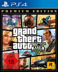 GTA 5 Grand Theft Auto V Premium Edition (PS4) (NEU OVP) (UNCUT) (Blitzversand)