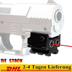 Taktische Grün/Rot Dot Laser Sight Laservisier Jagd für 20mm Picatinny Schiene