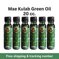 6x Balsam-Balsam, grünes Öl, Kräuter, Mae Kulab, traditionelle...