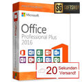 Microsoft Office 2016 Pro Plus Professional Key Schlüssel per E-Mail von MS DE