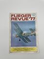 Flieger Revue Heft 11 von 297 von 1977 mit Flugzeug Abbildung in der Mitte