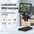1000x Digital Mikroskop 5.5 HD 1080P 8LEDs LCD Microscope Kamera mit Stand DE
