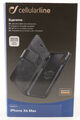 Für iPhone XS Max X Plus Etui Case Cellularline Supreme Leder Schutz Hülle 119