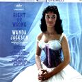 Wanda Jackson - Right Or Wrong LP (VG+/VG+) '