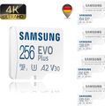 Micro SD Samsung EVO Plus Speicherkarte 32GB 64GB 128GB 256GB 512GB 130MB/s