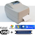 INDUSTRIAL DATAMAX BARCODE ETIKETTENDRUCKER FÜR UPS POST LPT USB KAB. WIN XP 7 8