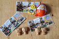 2x Kinder Joy Harry Potter Gold Quidditch VT 413 inkl. BPZ + Zugabe Antistress