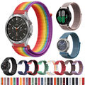 Nylon Loop Sport Armband Für Samsung Galaxy Watch 3 4 5 42/46mm Active 2 Gear S3