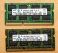 Samsung 4GB (2x2GB) PC3-8500S DDR3 1066 Mhz Laptop SO-DIMM RAM M471B5673FHO–CF8