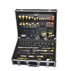 TECH-CRAFT® Werkzeugkoffer 130 tlg Heimwerker-Set Werkzeugtasche Werkstattkoffer