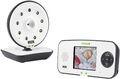 NUK Digitales Babyphone mit Kamera Video Display 2.8 Zoll Eco Control 550VD weiß