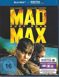 MAD MAX - FURY ROAD - Action mit Tom Hardy & Charlize Theron- Blu Ray -Neuwertig