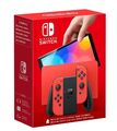 Nintendo Switch Konsole (OLED-Modell) - 64GB - Mario-Edition - Rot "SEHR GUT"