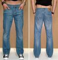 Herren Jeans Hose Loose Slim Fit Jeans Denim 