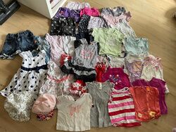 XXL Babykleidung Mädchen Paket Sommer Gr. 74/80 ❤️ 37 Teile ❤️ Bodys, Kleider..