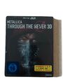 METALLICA THROUGH THE NEVER Limited 2-Disc Edition Steelbook 3D BLU-RAY inkl. 2D