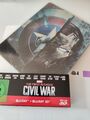 The First Avenger Civil War geprägtes Steelbook	3D Pappschuber  Hardcase Hülle