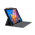 Logitech Slim Folio iPad Air (3. Gen.) Bluetooth-Tastatur mit Nordischem Layout