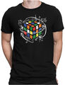 Magic Cube | Herren Fun T-Shirt S bis 4XL | Zauberwürfel Sheldon Cooper Physik