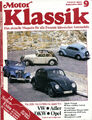 Motor Klassik 9/1985 (Sept. 1985). Sehr guter Zustand, ungelesen!