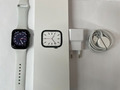 Apple Watch Series 7 45mm Aluminiumgehäuse mit Silicon Band Gr.M GPS +Cellular