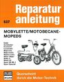 Mobylette/Motobecane Mopeds, Reparaturanleitung Reparatur-Buch/Handbuch/Wartung