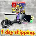 Nintendo Switch 64 GB OLED-Konsole Splatoon 3 Edition Box Gebraucht...