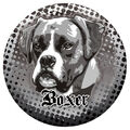 Deutscher BOXER MAX Hunde Sticker Aufkleber - Molosser wetterfest  DUB