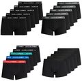 Jack & Jones Herren Boxershorts Trunks Shorts schwarz im 5er-Pack S-XXL