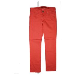 QS by s.Oliver Catie Slim Low Tube Damen stretch Jeans Hose 40 W32 L32 Lachs Rot
