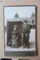 Westerland,Sylt - Foto mit Strandkorb,um 1900