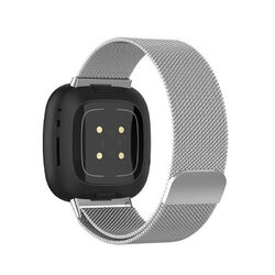 Für Fitbit Versa 4 3 Sense 2 Smart Watch Milanese Bling Metall Edelstahl Armband