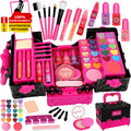  🎀 Kinderschminke Set 45PC Schminkkoffer Make up Schminkset Spielzeug Geschenke