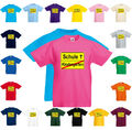 Fun T-Shirt Kindergarten Schule Einschulung Gr.104-164 Kauf auf Rechnung möglich