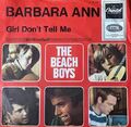 7" Single : The Beach Boys - Barbara Ann, Capitol Records