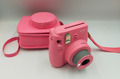 Fujifilm Instax Mini 9 Flamingo Pink Sofortbildkamera mit Tasche