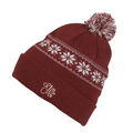 Neu mit Etiketten Elm Company Unisex Evol Beanie Kardinal Limitierte Freigabe