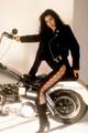 381255 Cher On Motorcycle WALL PRINT POSTER DE